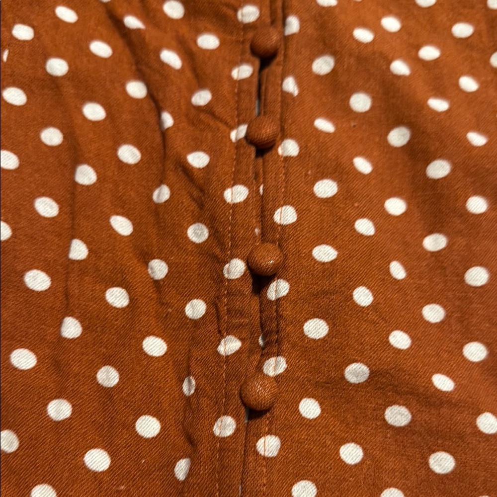 By Together Polka Dot rust dress - Picture 4 of 8